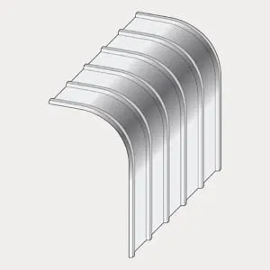 Crimp Curved Liners